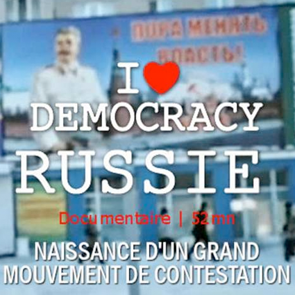 Animation cartographique pour l'émission RUSSIE - I LOVE DEMOCRACY